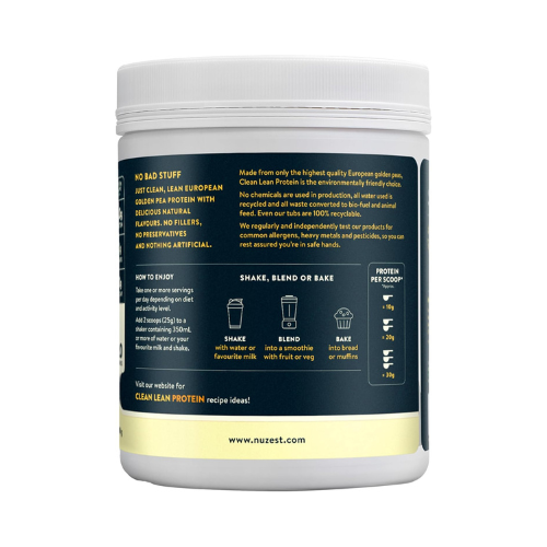 nuzest clean lean protein smooth vanilla 500 g nuzest clean lean protein smooth vanilla 500 g