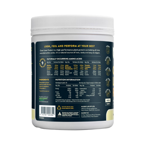 nuzest clean lean protein smooth vanilla 500 g nuzest clean lean protein smooth vanilla 500 g
