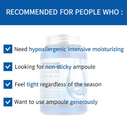 farm stay collagen & hyaluronic acid all in one ampoule cream (250ml) farm stay collagen & hyaluronic acid all in one ampoule cream (250ml)